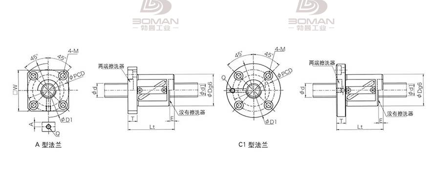KURODA GR2505BS-CALR 日本黑田丝杆是什么材料