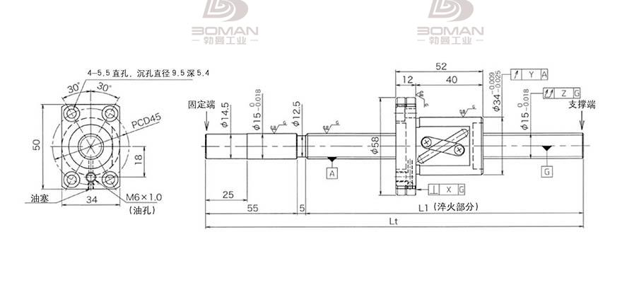 KURODA GG1510DS-BALR-0600A 黑田精工的丝杆比thk的贵吗