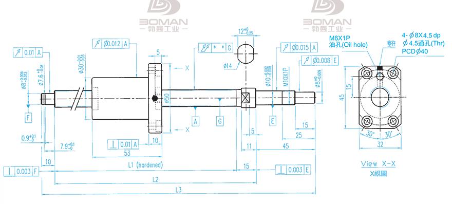 TBI XSVR01210B1DGC5-380-P1 TBI滚珠丝杆_SFE是什么型号