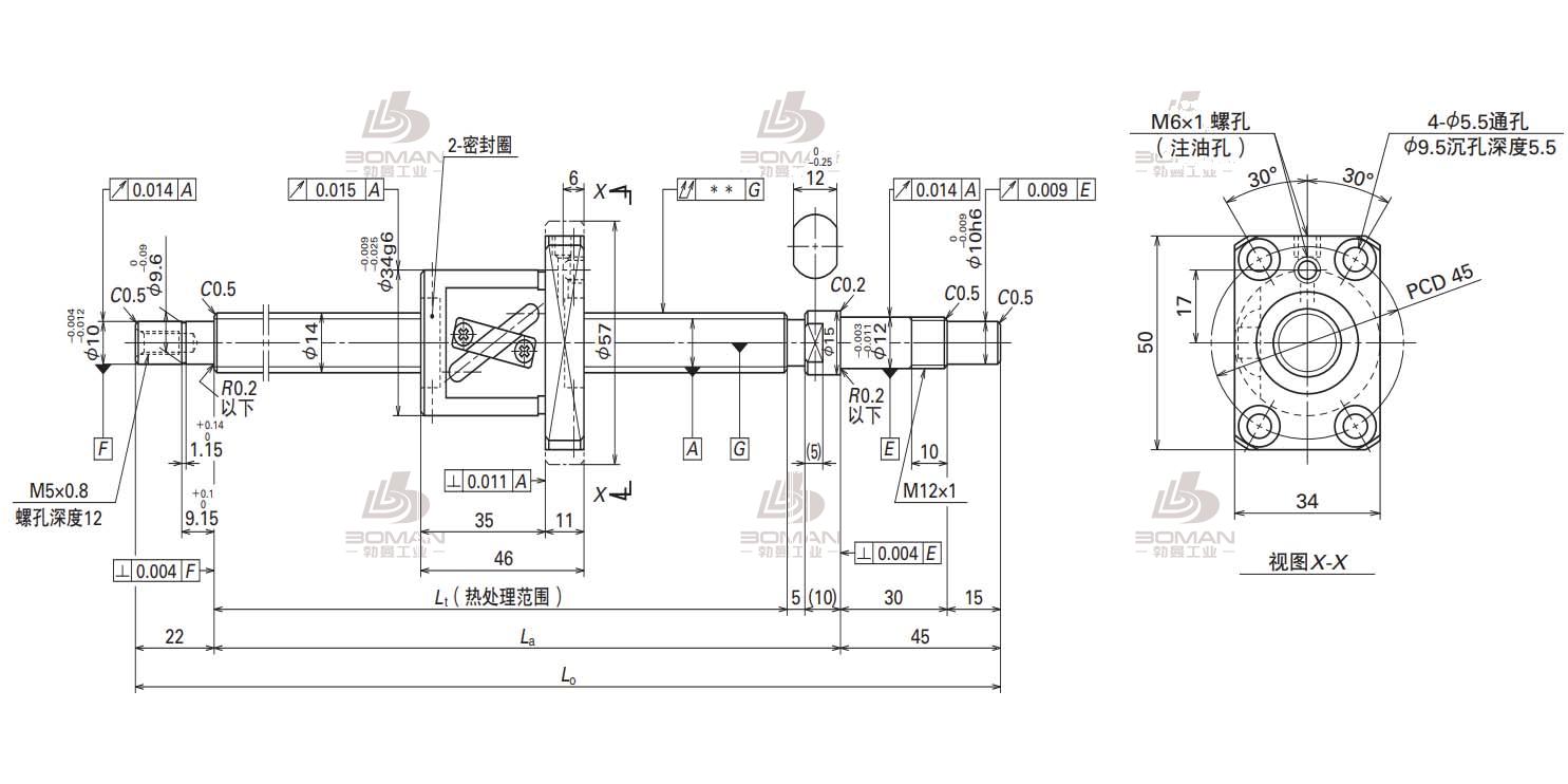 NSK W1402FA-3P-C5Z8-MA标准滚珠丝杠